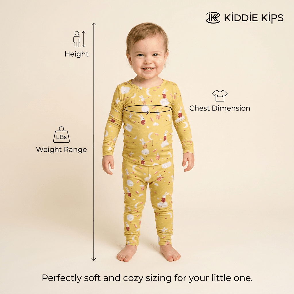 The Complete Baby Clothing Size Chart — A Guide for New Parents - Kiddie Kips