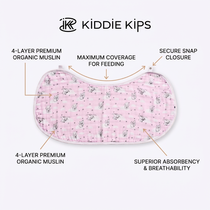 Burpy Bib - Tiny Tusk