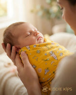 Muslin Swaddle - Rocket Galaxy - Kiddie Kips