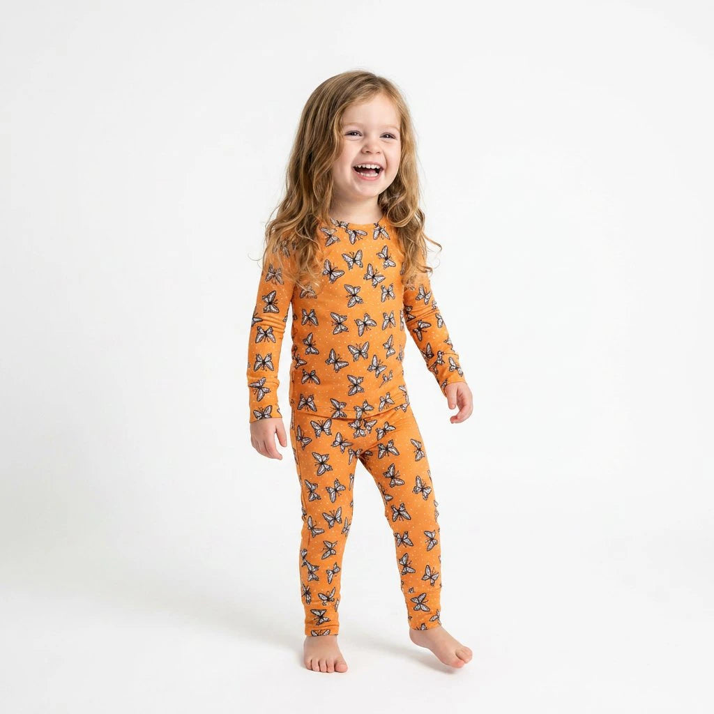 Bamboo 2 Piece PJ - Dreamy Flutters