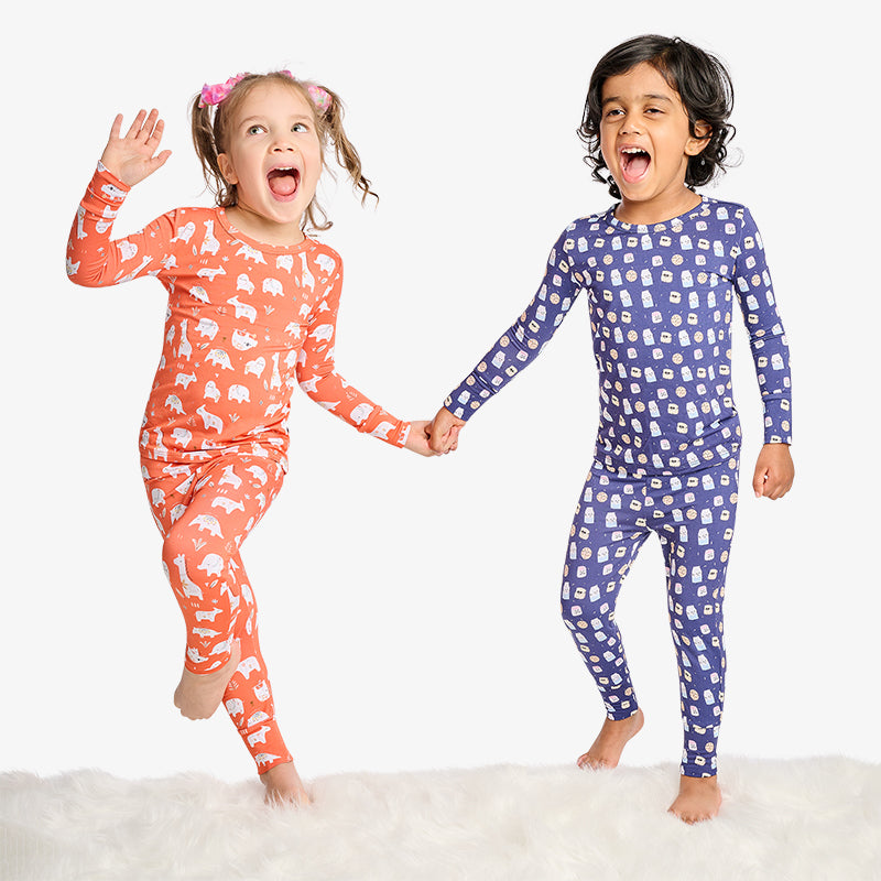 Bamboo 2 Piece PJ - Safari Buddies