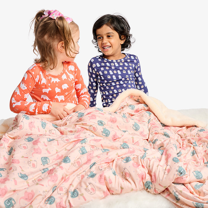 Plush Blanket - Elephant