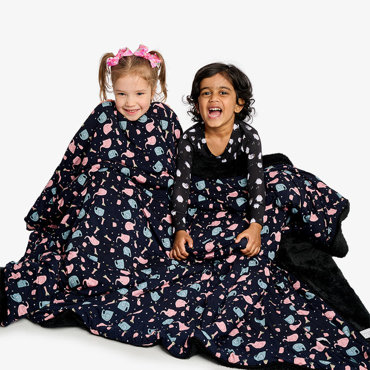 Plush Blanket - Elephant