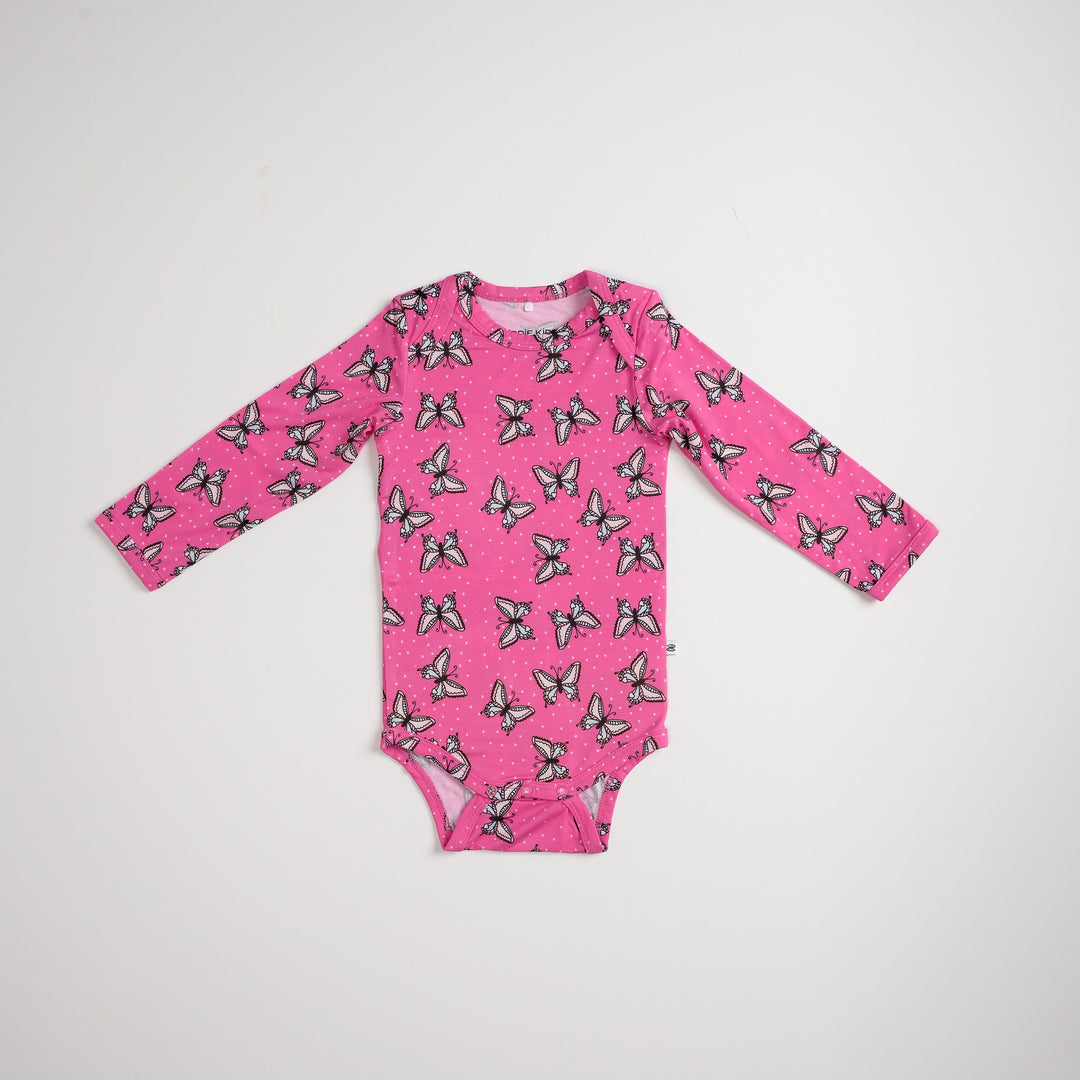 Full Sleeve Body Suit - Butterfly Print