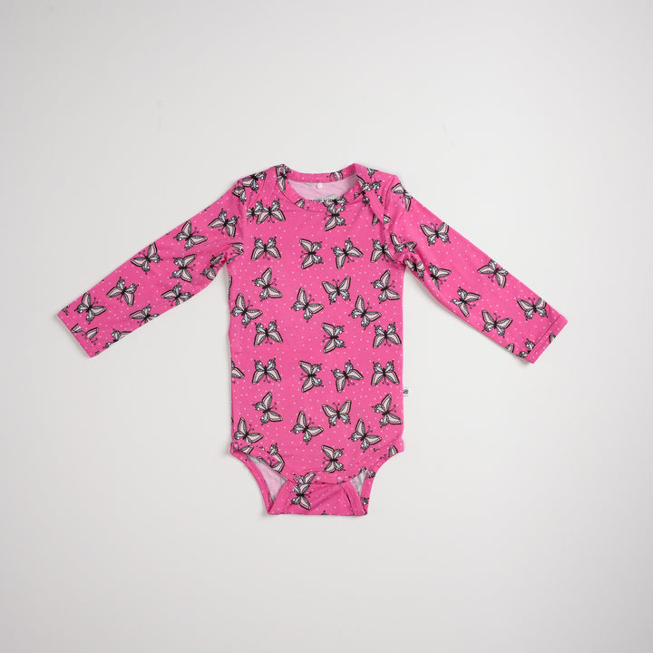 Full Sleeve Body Suit - Butterfly Print