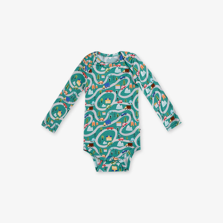 Full Sleeve Body Suit - Cars Print