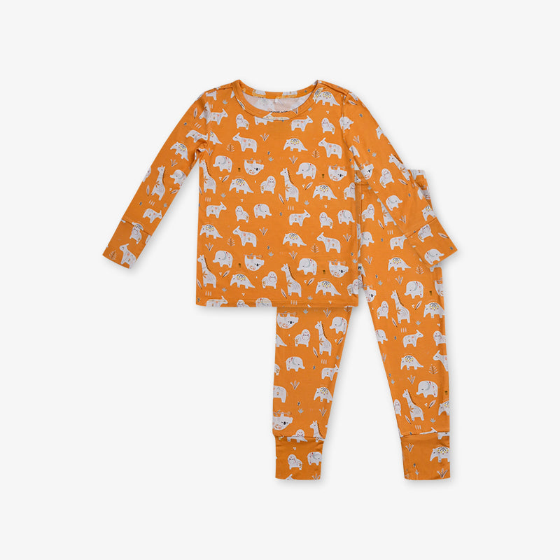 2 Piece PJ - Animal Print