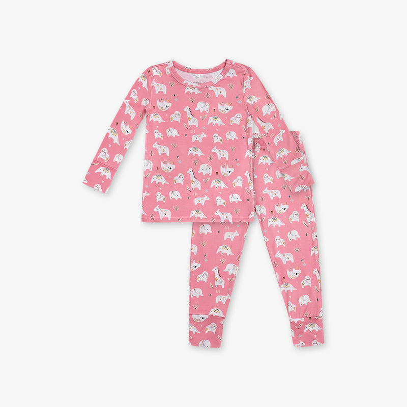 2 Piece PJ - Animal Print