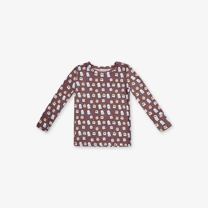 2 Piece PJ - Breakfast Print