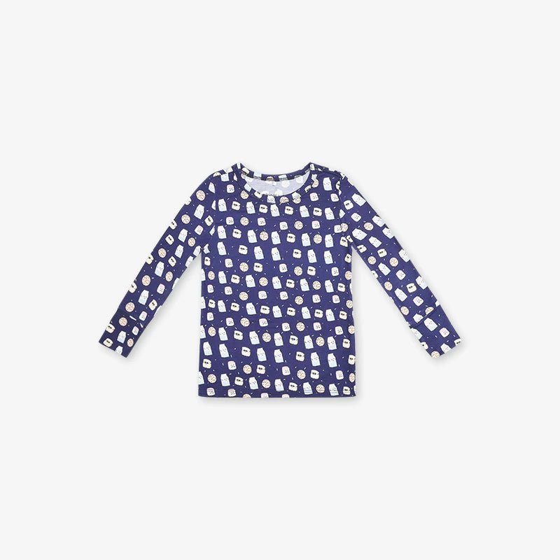 Bamboo 2 Piece PJ - Cookies & Milk - Kiddie Kips
