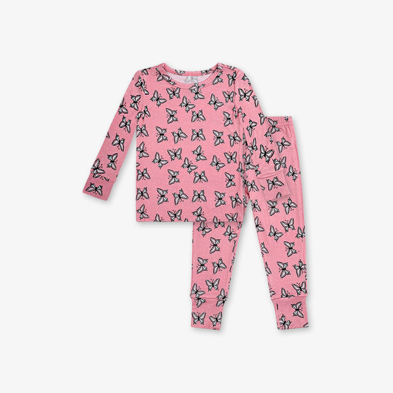 2 Piece PJ - Butterfly Print