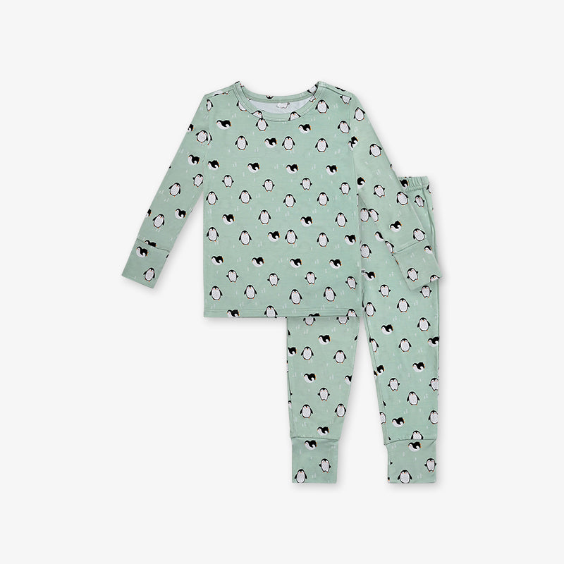 2 Piece PJ - Penguin Print