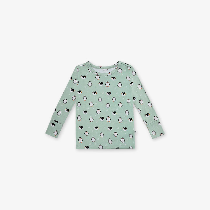 2 Piece PJ - Penguin Print