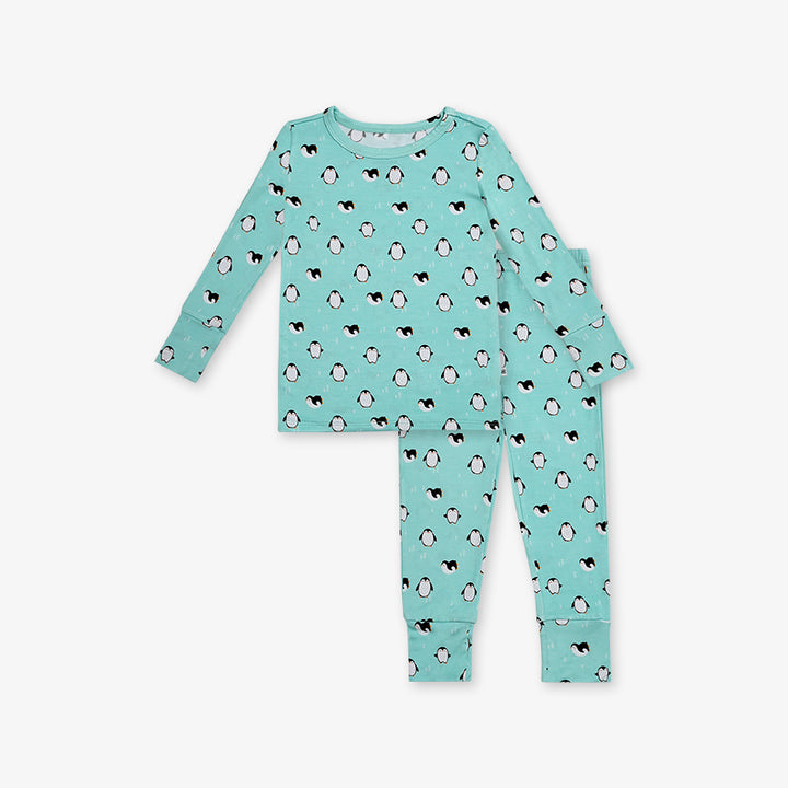 2 Piece PJ - Penguin Print