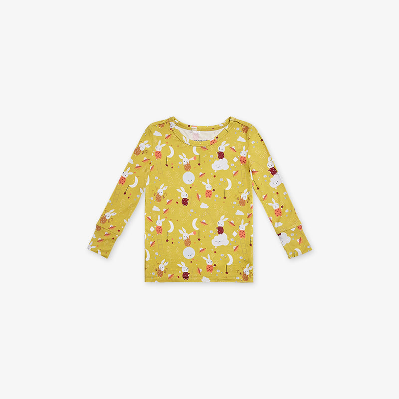 2 Piece PJ - Rabbit Print