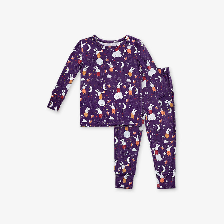 2 Piece PJ - Rabbit Print