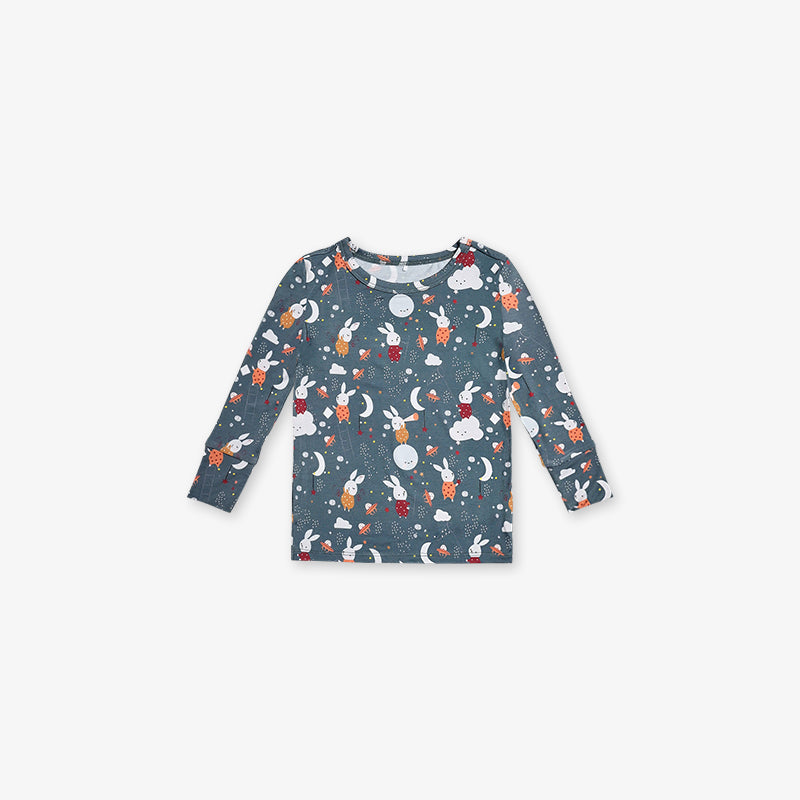 2 Piece PJ - Rabbit Print