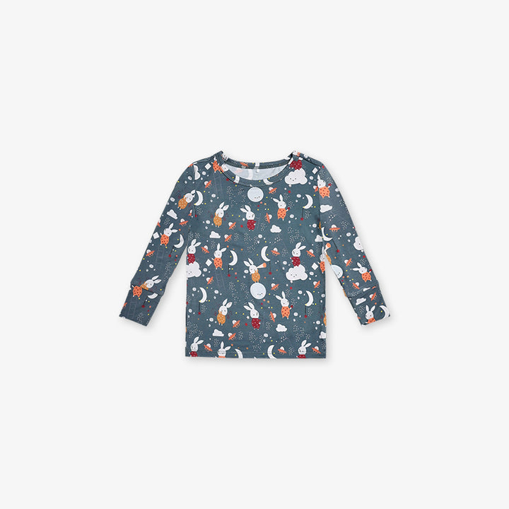 2 Piece PJ - Rabbit Print