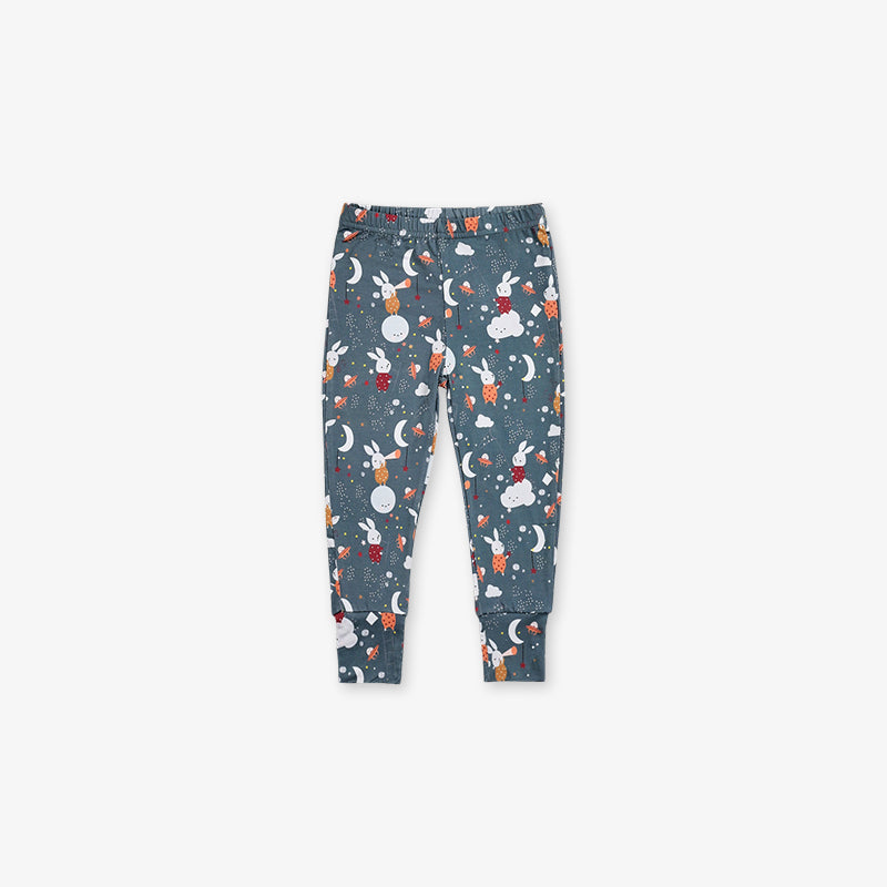 2 Piece PJ - Rabbit Print