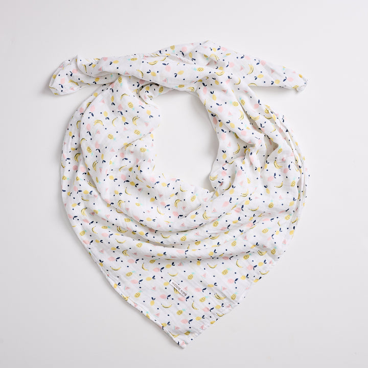 Muslin Swaddle - Fruits Print