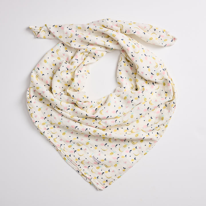 Muslin Swaddle - Fruits Print