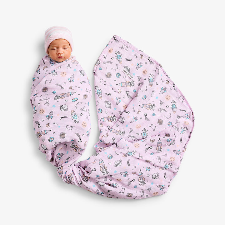 Muslin Swaddle - Rocket
