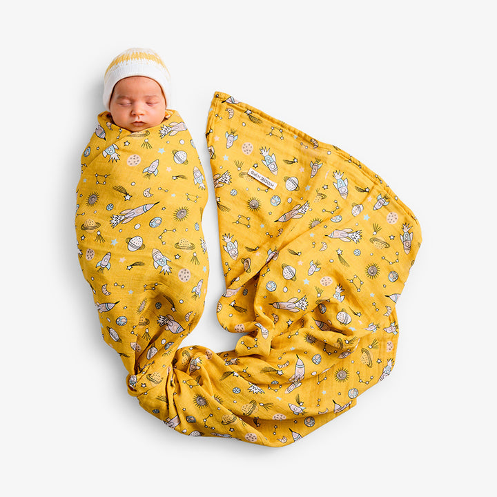 Muslin Swaddle - Rocket