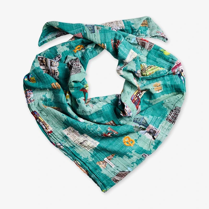Muslin Swaddle - Little New Yorker - Kiddie Kips