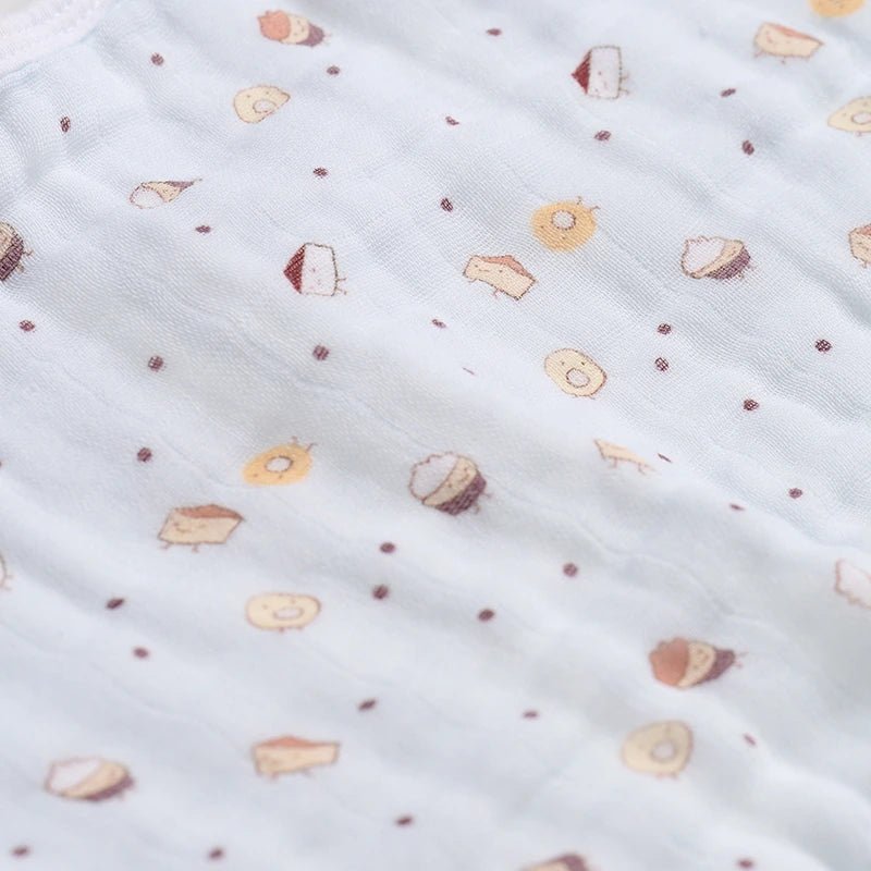Muslin Burpy Bib - Donut Delight - Kiddie Kips