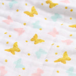 Muslin Burpy Bib - Butterfly Kisses - Kiddie Kips