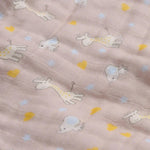 Muslin Burpy Bib - Giraffe Friends - Kiddie Kips