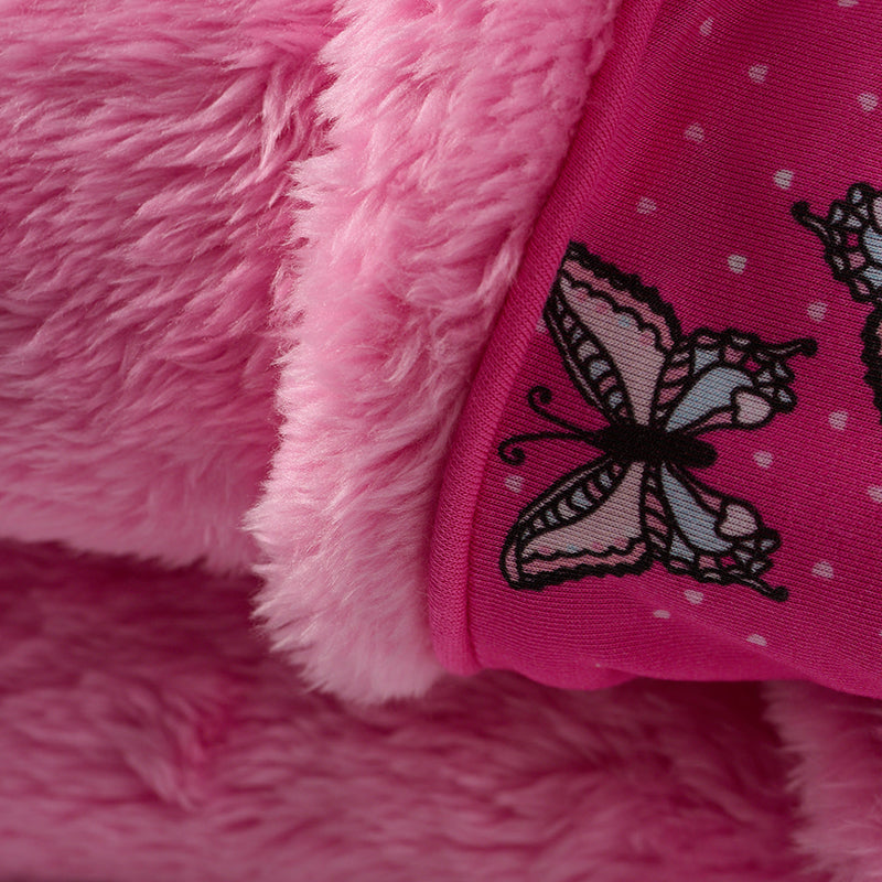 Plush Blanket - Butterfly