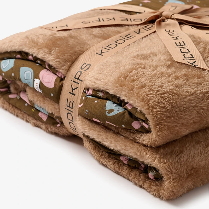 Bamboo Plush Blanket - Tiny Tusk II