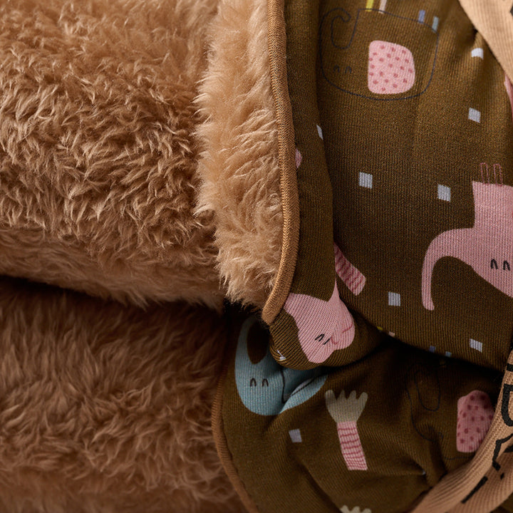 Plush Blanket - Elephant