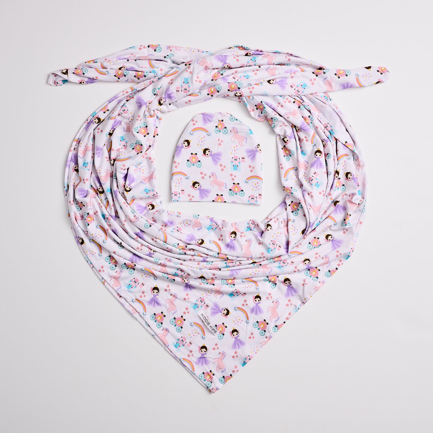 Swaddle and Beanie - Moonlight Princess
