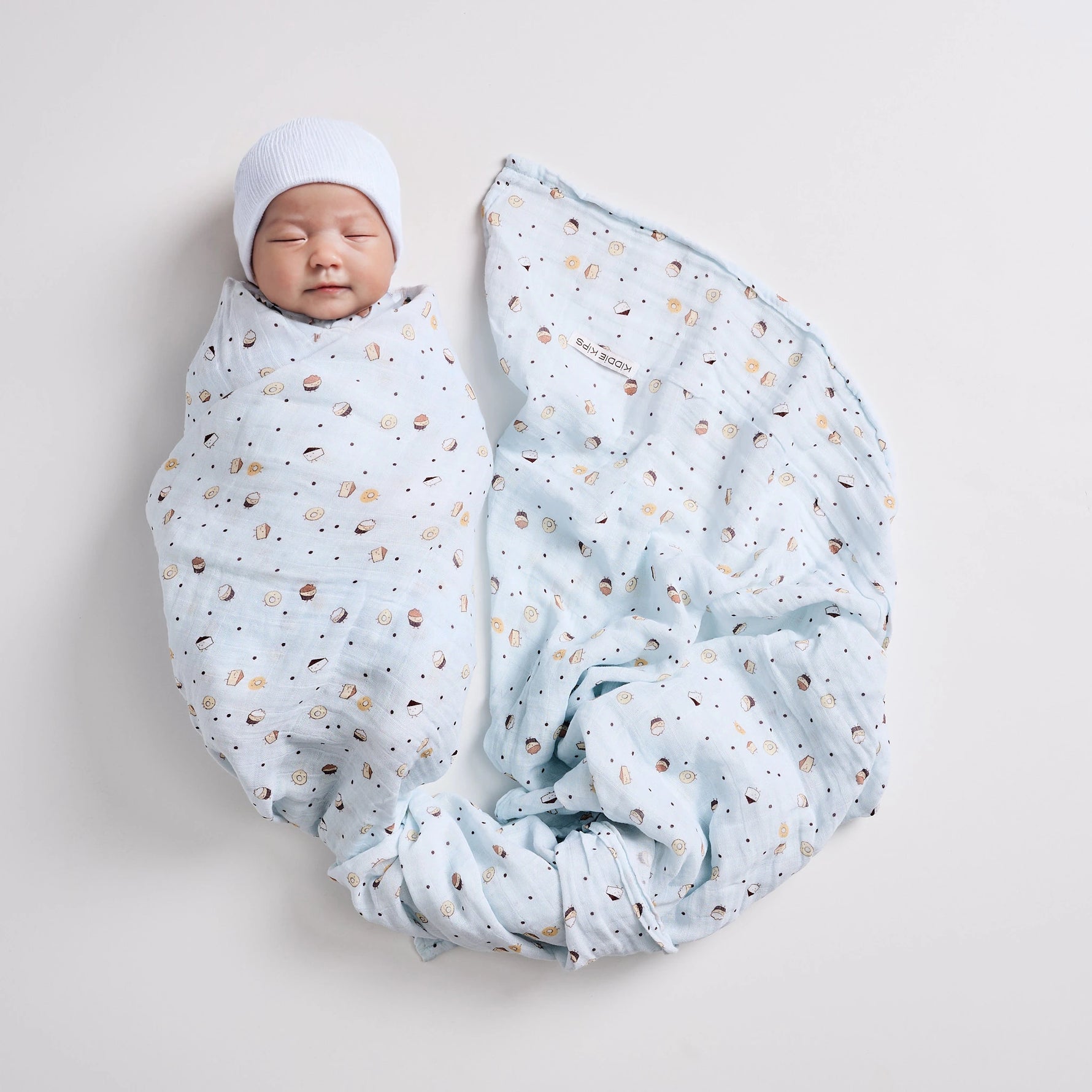 Muslin Swaddle - Donut Delight - Kiddie Kips