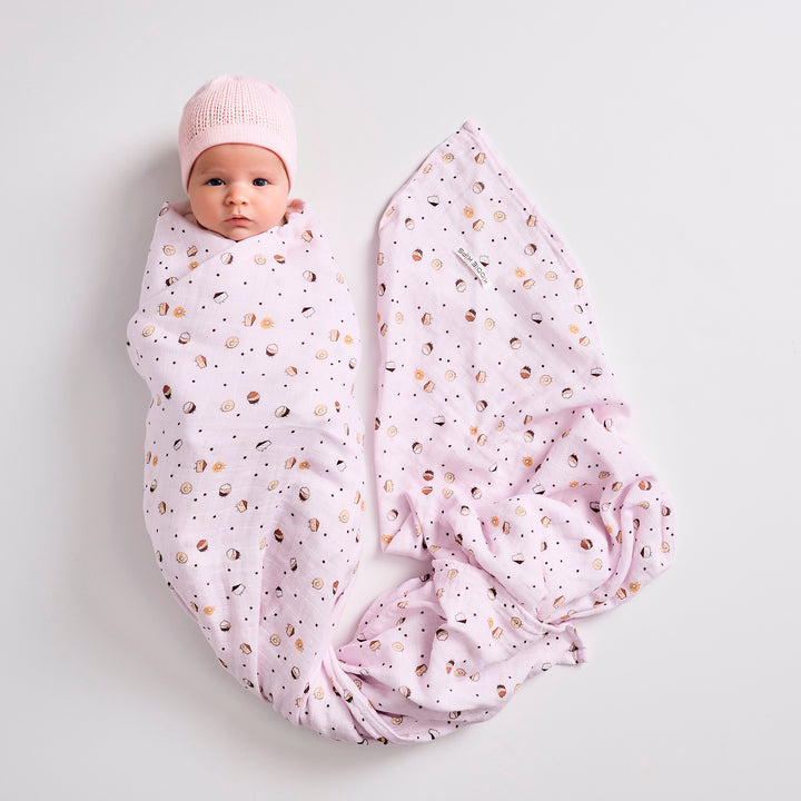 Muslin Swaddle - Donuts
