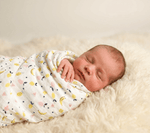Muslin Swaddle - Citrus & Berries - Kiddie Kips