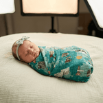 Muslin Swaddle - Little New Yorker - Kiddie Kips