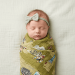 Muslin Swaddle - Little New Yorker - Kiddie Kips