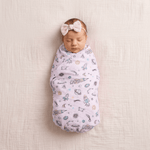 Muslin Swaddle - Rocket Galaxy - Kiddie Kips