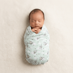 Muslin Swaddle - Tiny Tusk - Kiddie Kips