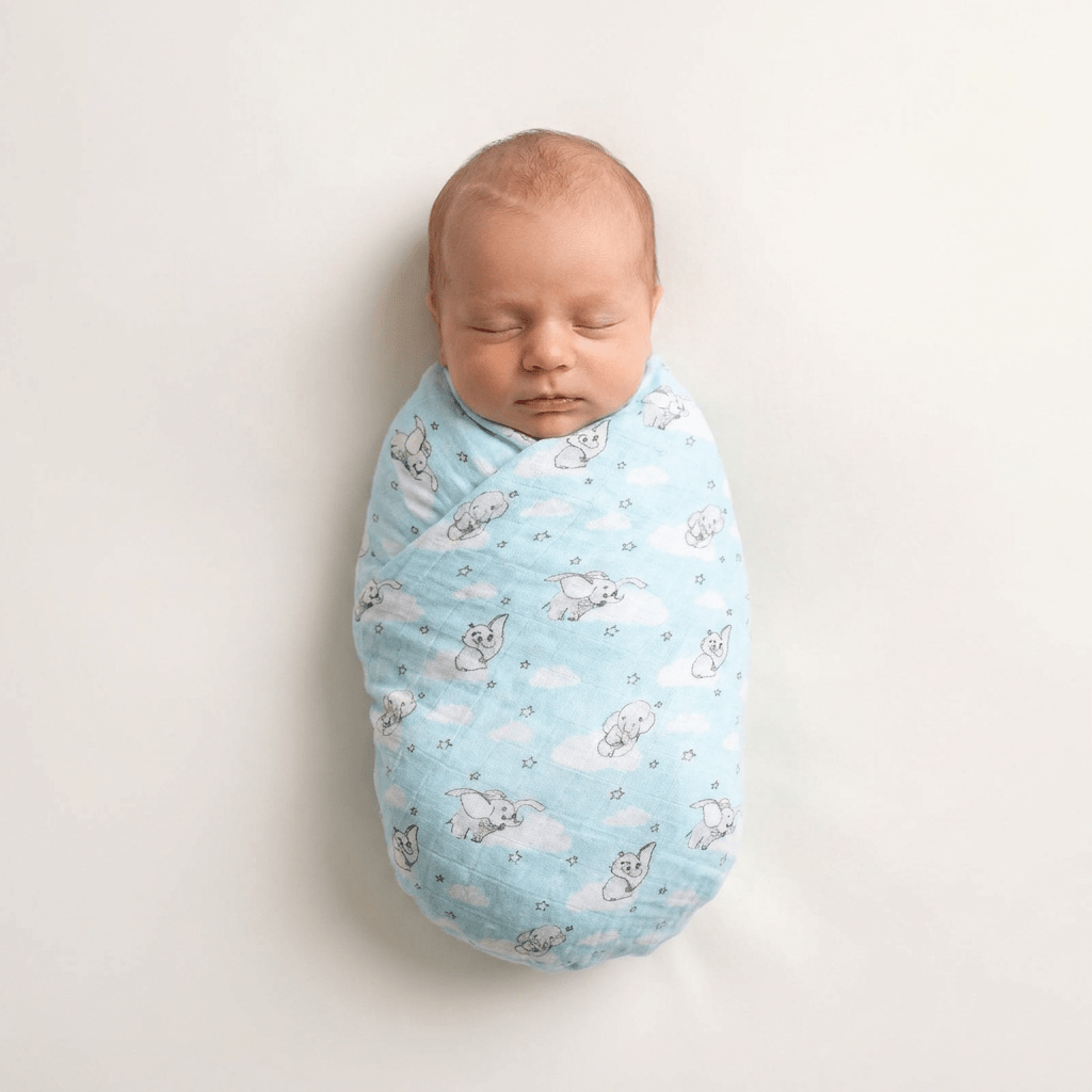 Muslin Swaddle - Tiny Tusk - Kiddie Kips